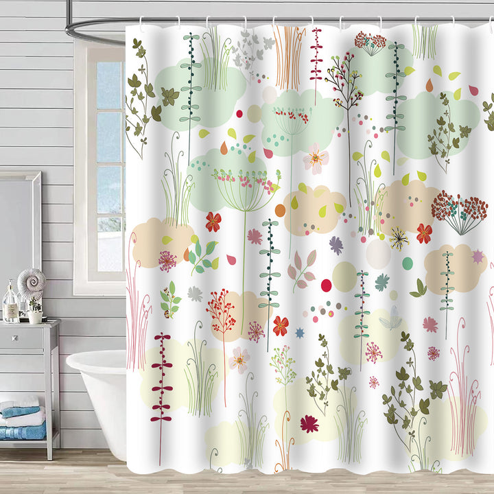 Botanical Garden Shower Curtain Bowlift