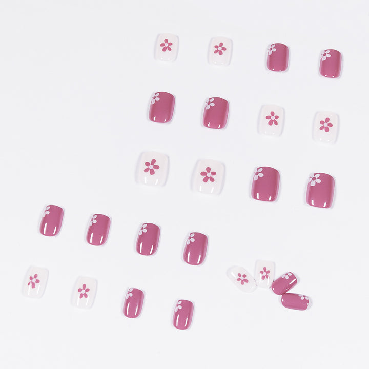 Artful Nail Art with Floral Elements Bowlift