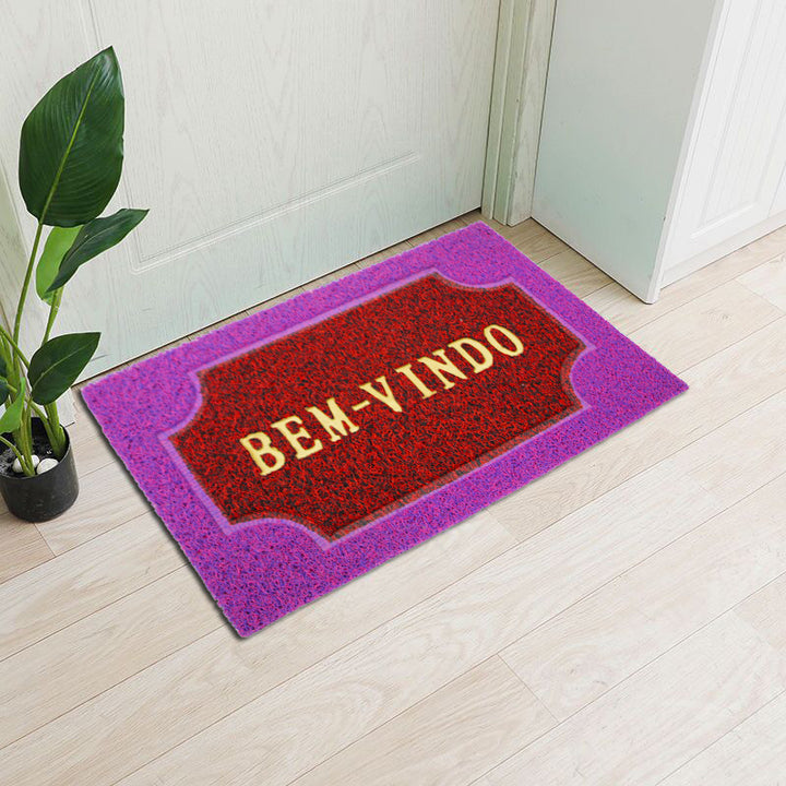 Decorative Heart-Themed Door Mat Bowlift