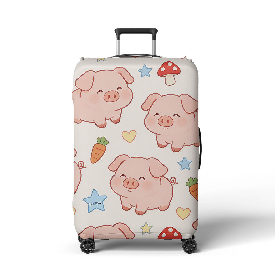 Women's luggage cover with cute Corgi design Bowlift
