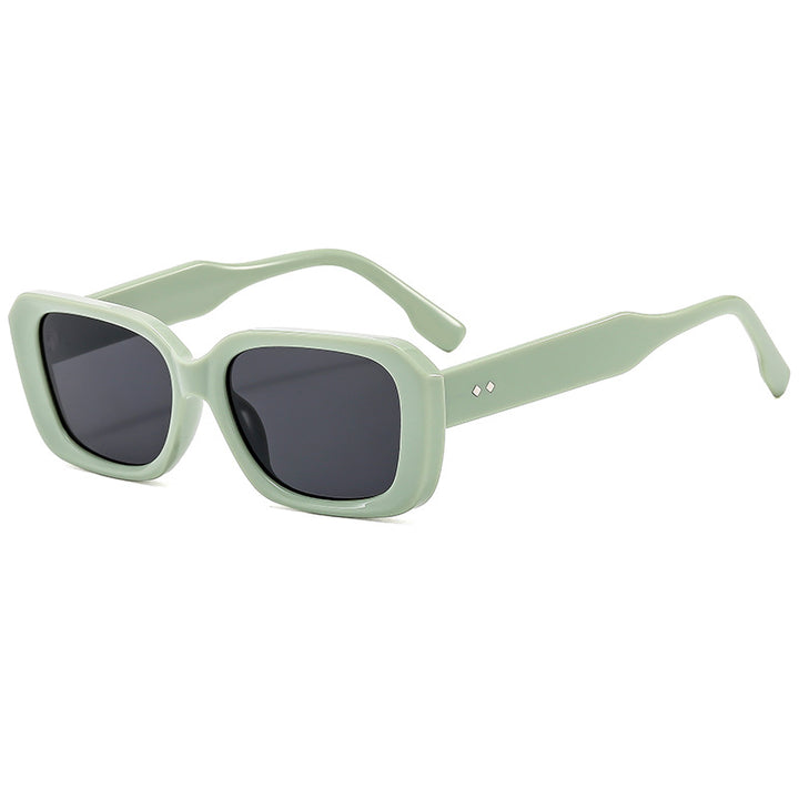 Women's large square sunglasses with robust frame and UV protection Bowlift