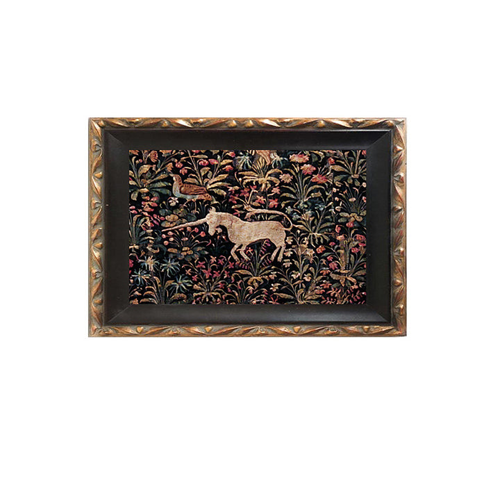 Decorative Framed Unicorn Tapestry Artwork