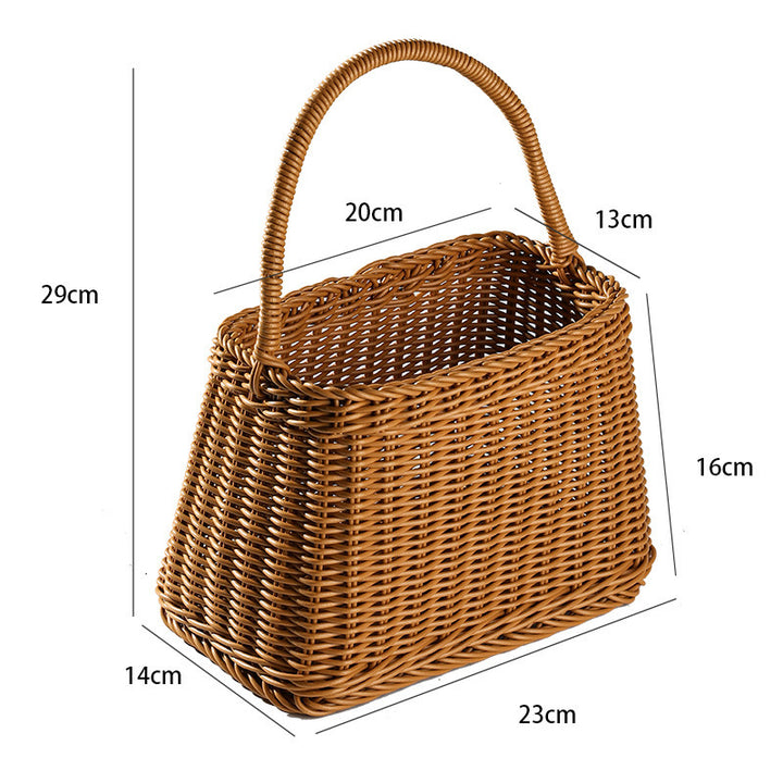 Woven Storage Basket Bowlift