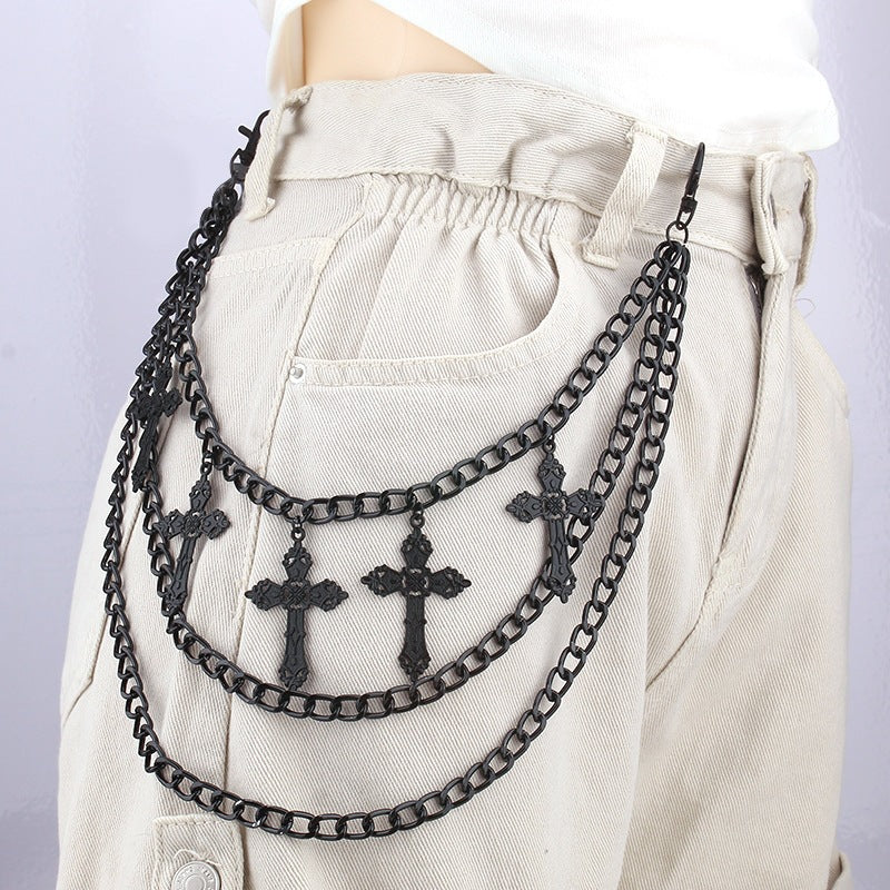 Fashionable Chain Belt Bowlift