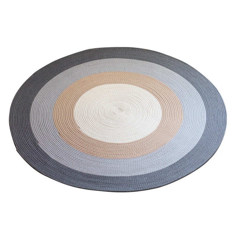 Beautiful round rug Bowlift