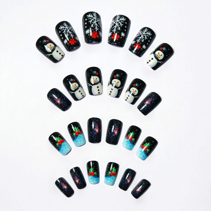 Festive Holiday Nail Art Set Bowlift