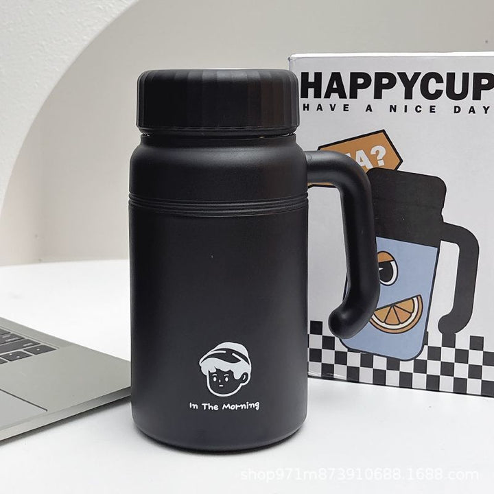 Women's Insulated Thermos with Practical Carry Handle Bowlift