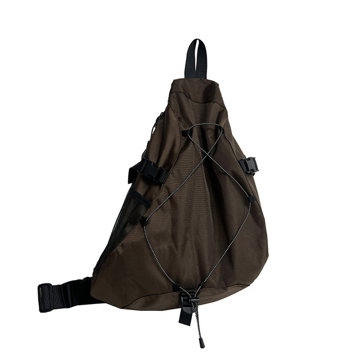 Sporty sling backpack with adjustable straps and practical organizer Bowlift