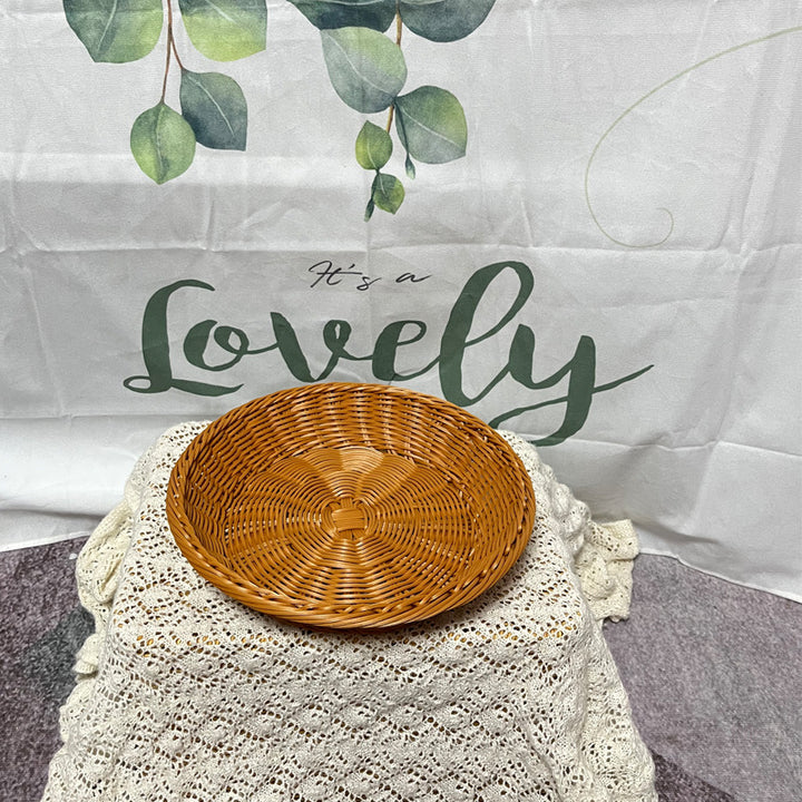 Handcrafted Decorative Woven Serving Plate Bowlift