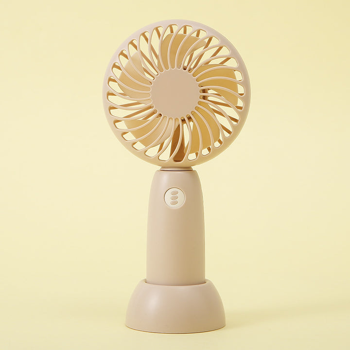 Unisex Rechargeable Portable Handheld Fan Bowlift