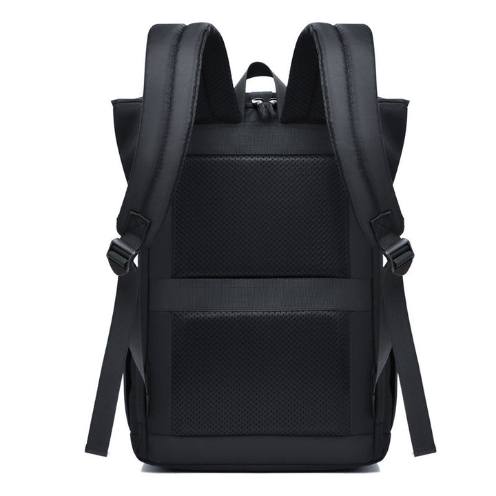 Versatile Roll-Top Laptop Backpack Bowlift