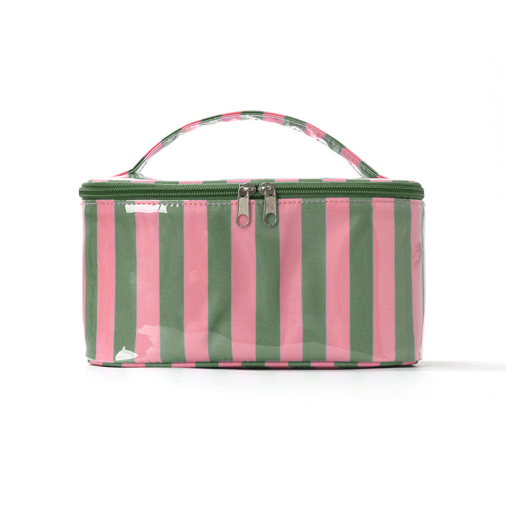 Cosmetic Organizer with Practical Carry Handle Bowlift