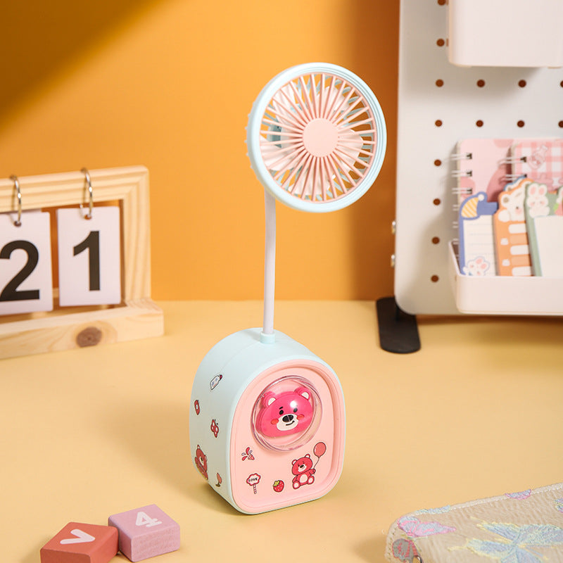 Unisex Portable Mini Fan with Flexible Neck Bowlift