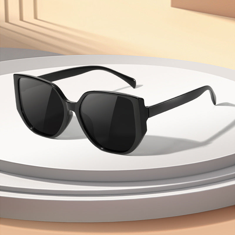 Oversized Geometric Frame Sunglasses Bowlift