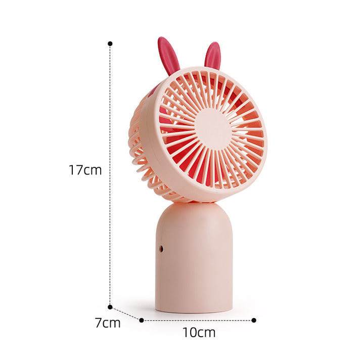Ladies portable mini fan with creative animal ears Bowlift