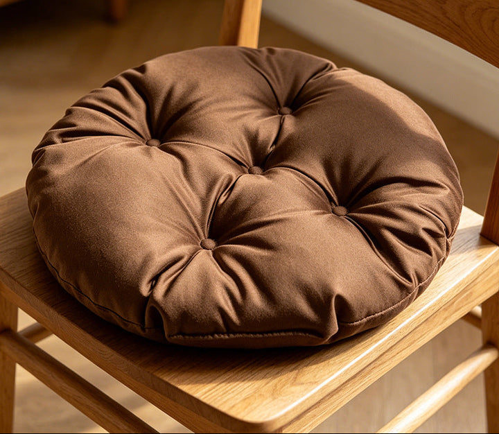 Plush Tufted Chair Cushion Bowlift