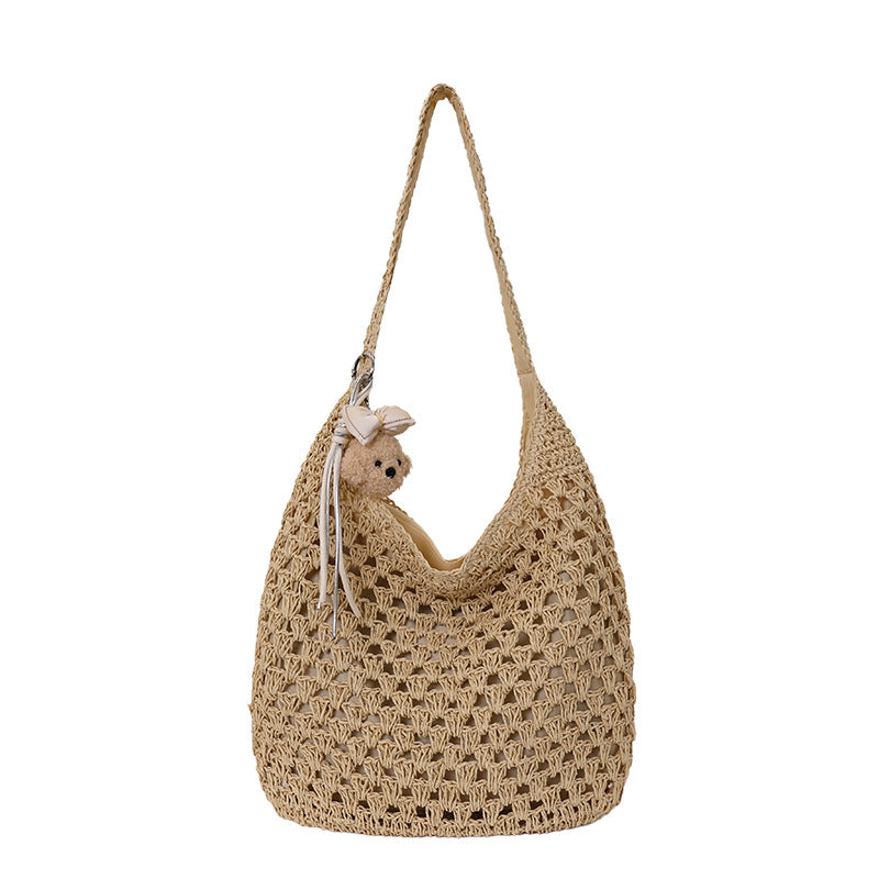 Stylish crochet handbag Bowlift