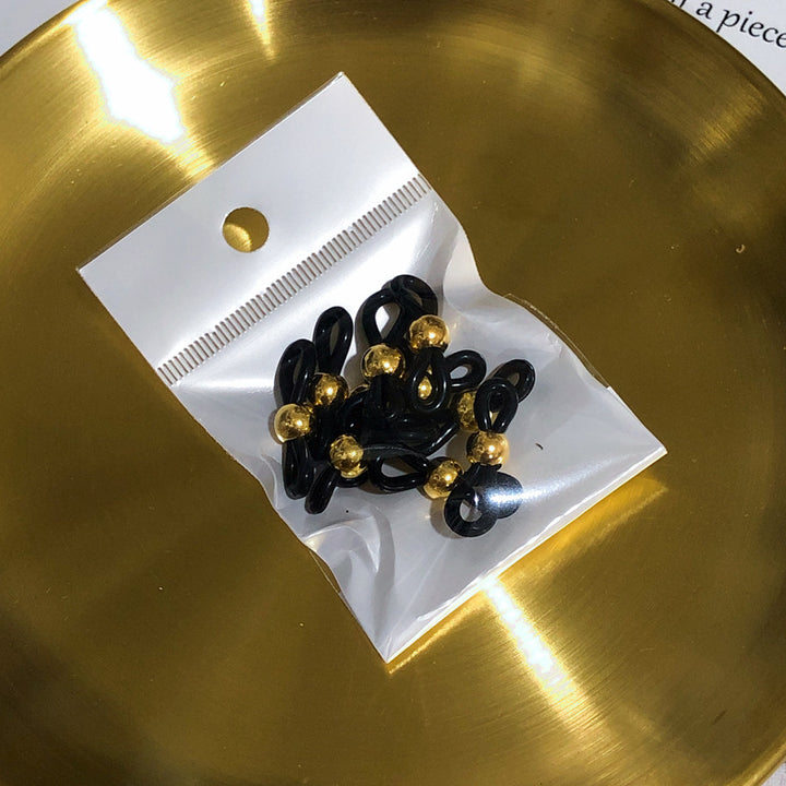Hair Accessory Clips with Gold Accents Bowlift