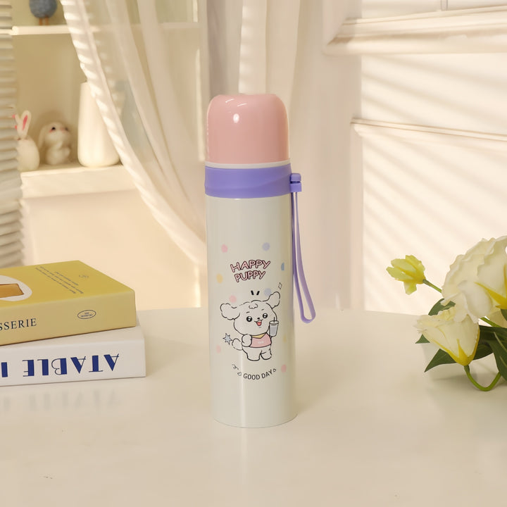 Insulated drinking bottle with removable straw Bowlift