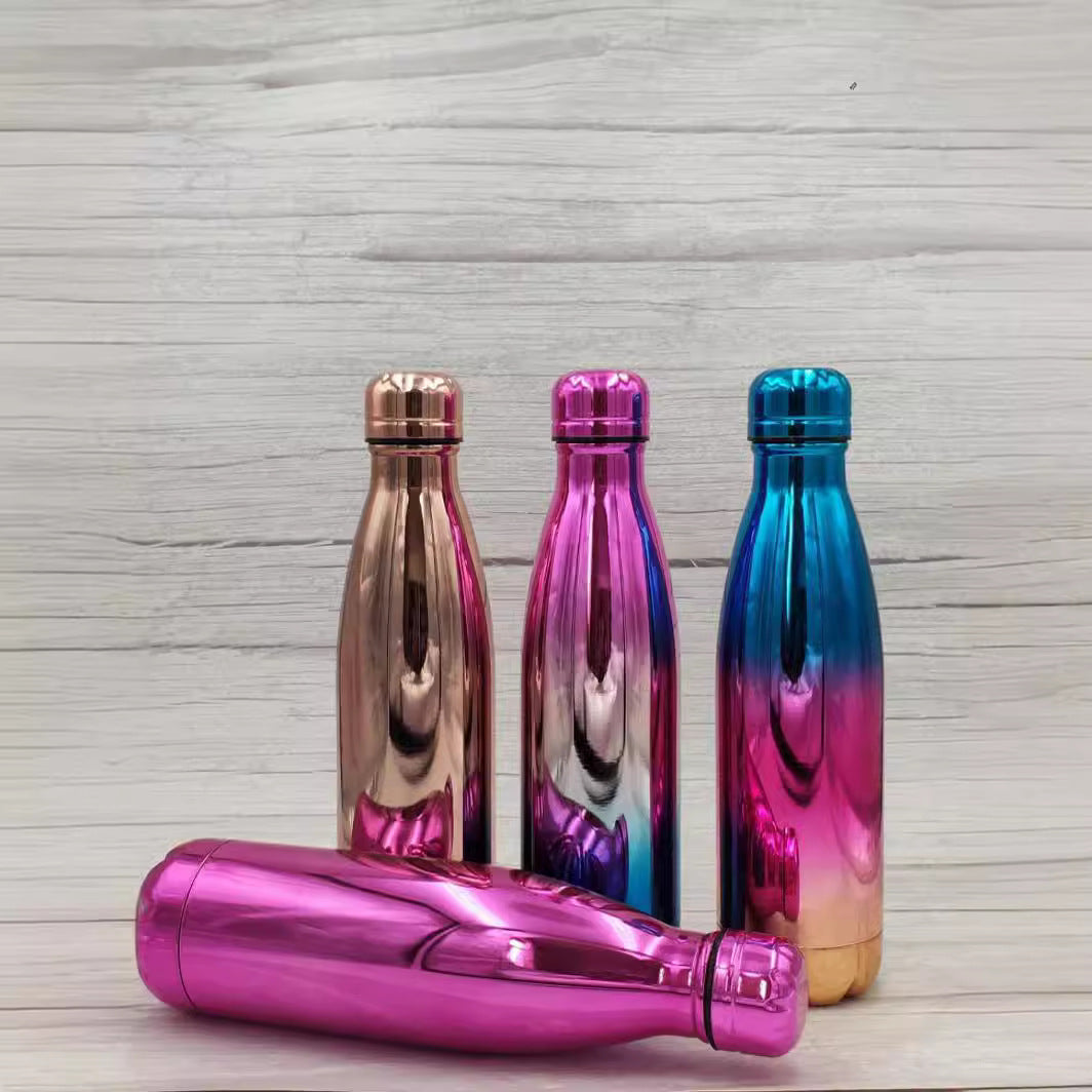 Ladies Insulated Bottle with Elegant Pop-Art Surface Bowlift