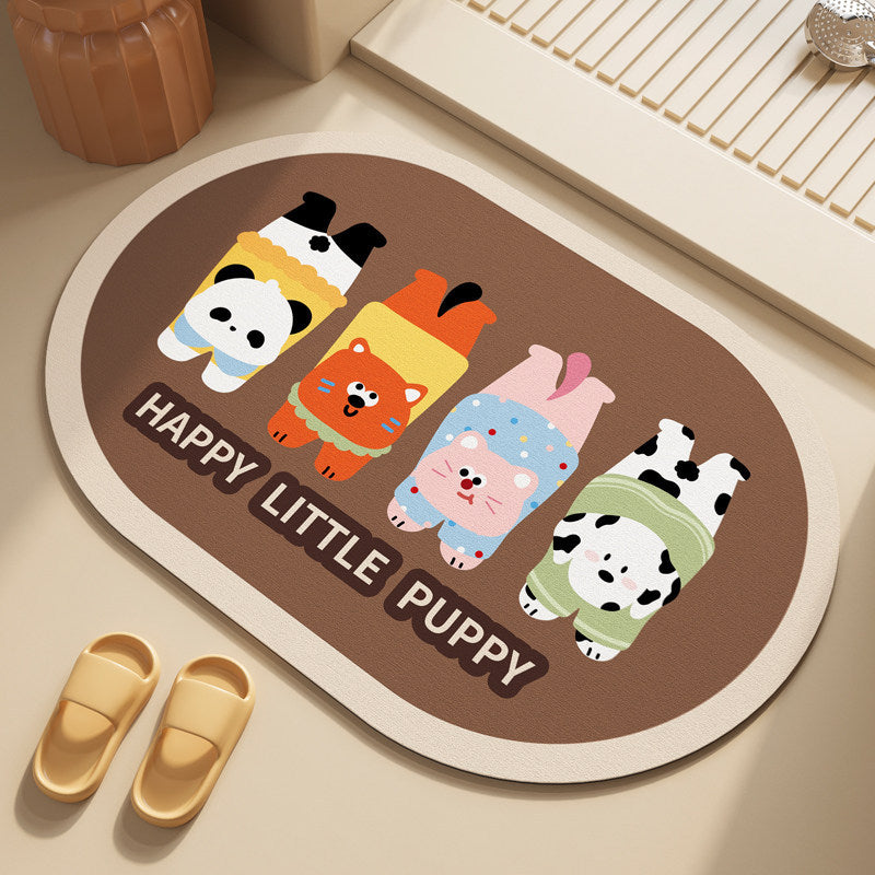 Decorative Bath Mat Bowlift