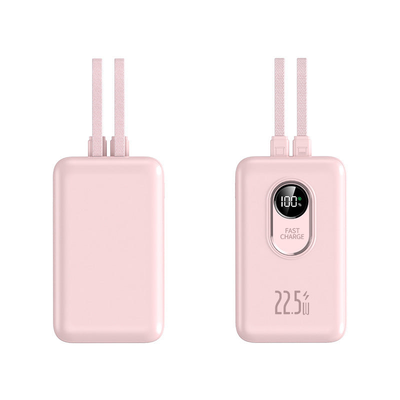 Portable power bank with fast charger and digital display Bowlift