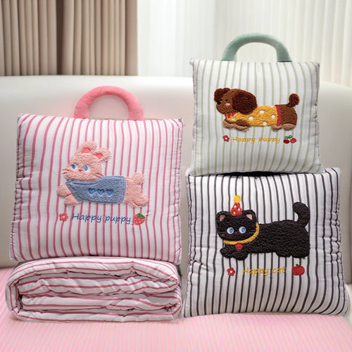 Cuddle pillow with cute dog motif Bowlift