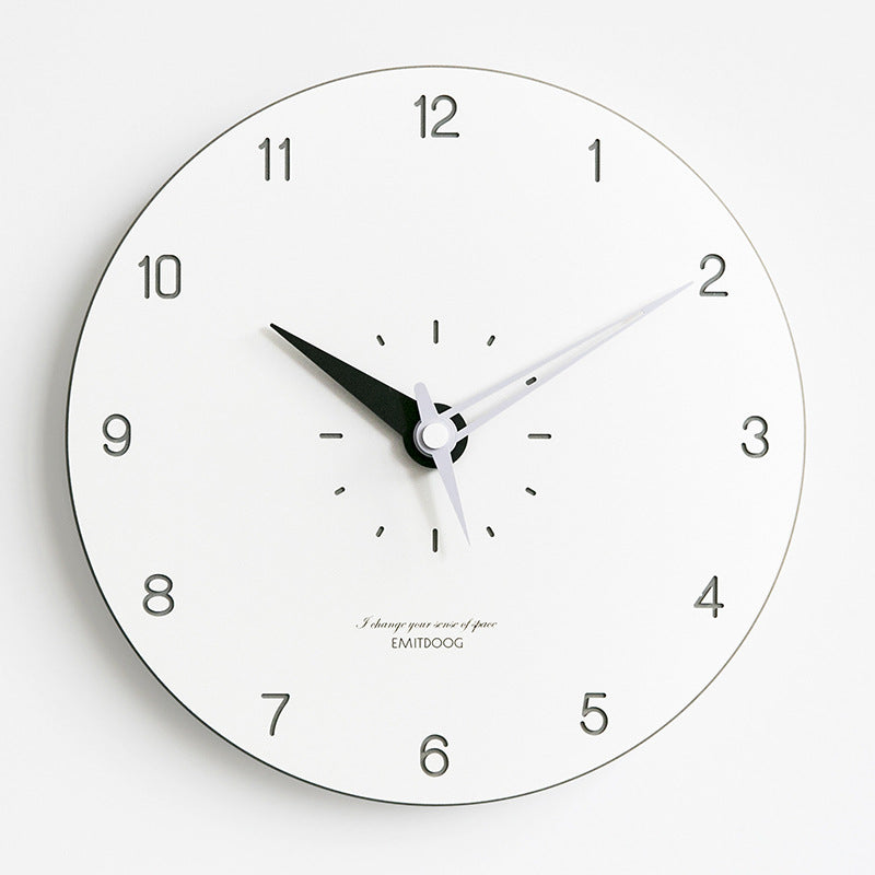 BowLift | Frendorf™ Minimalistic Modern Round Wall Decor Silent Clock
