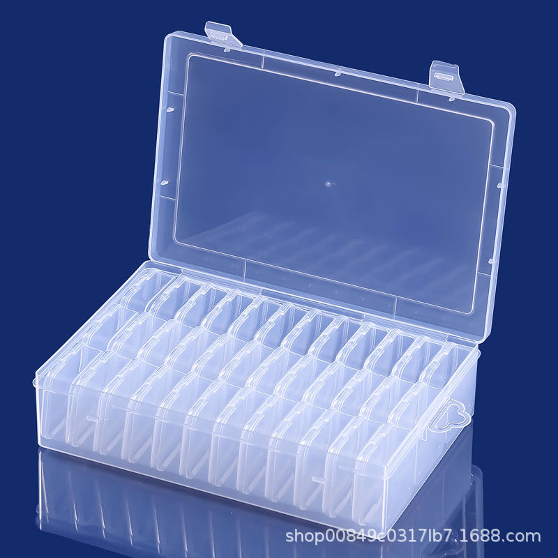 Multi-Sectional Craft Storage Box Bowlift