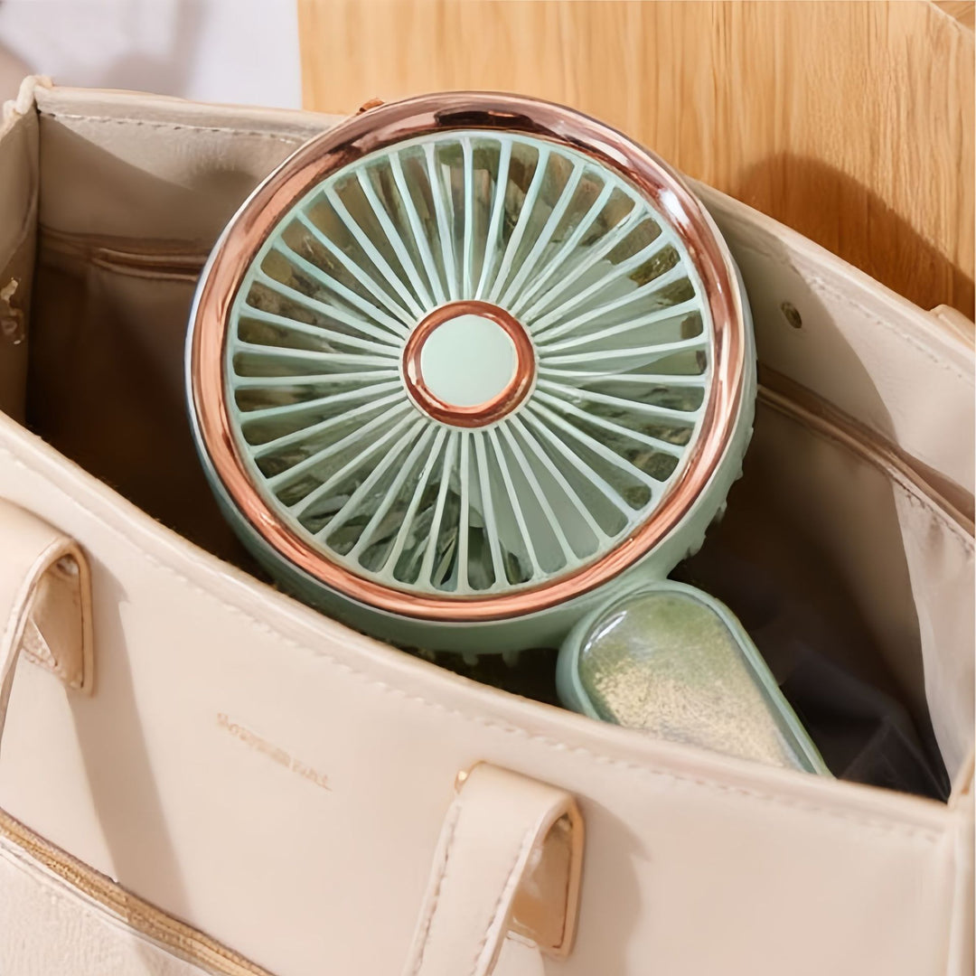 Women's Portable Mini USB Fan with Stylish Design Bowlift
