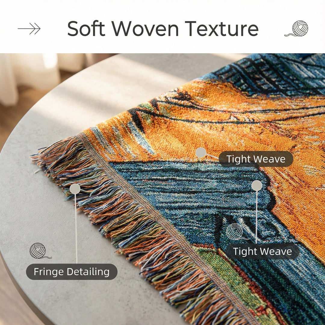 Artistic Tapestry Throw Blanket