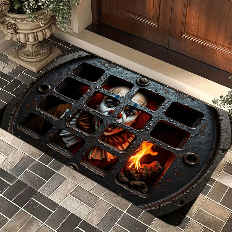 Fall-Themed Decorative Door Mat Bowlift