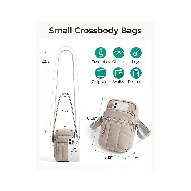 Practical shoulder bag with multiple compartments Bowlift