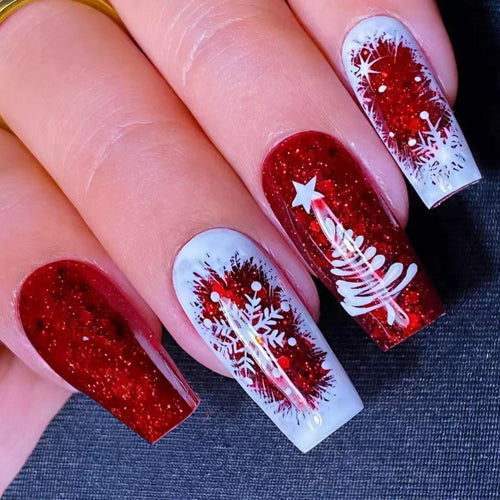 Creative Christmas Art Nails Bowlift