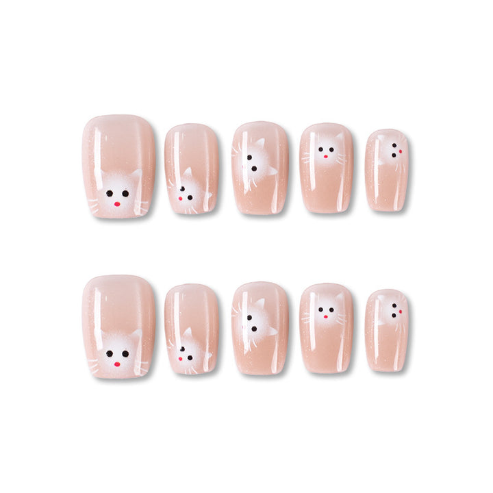 Character-Theme Press-On Nail Set Bowlift