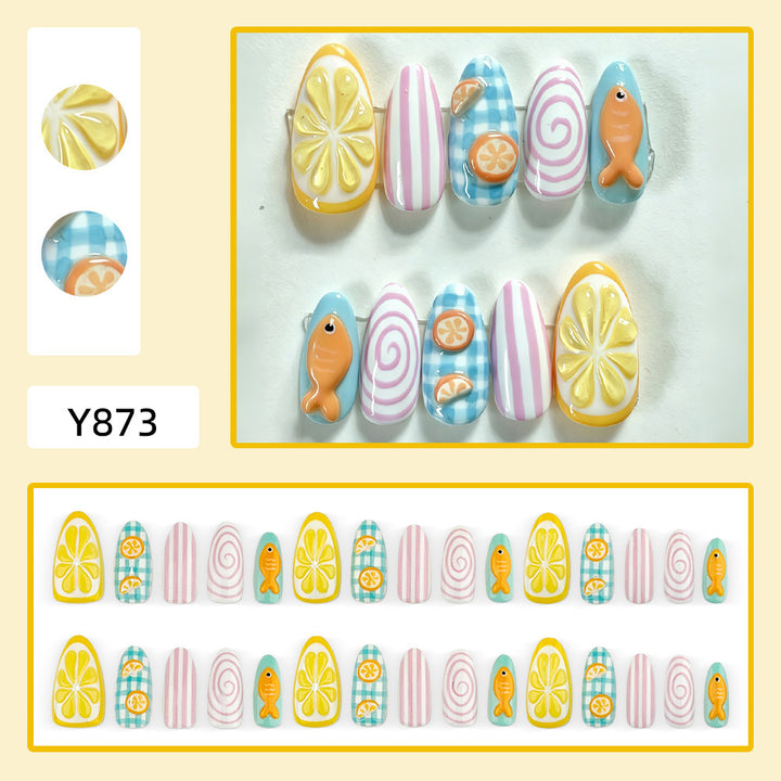 Creative Nail Art with Cheerful Designs Bowlift