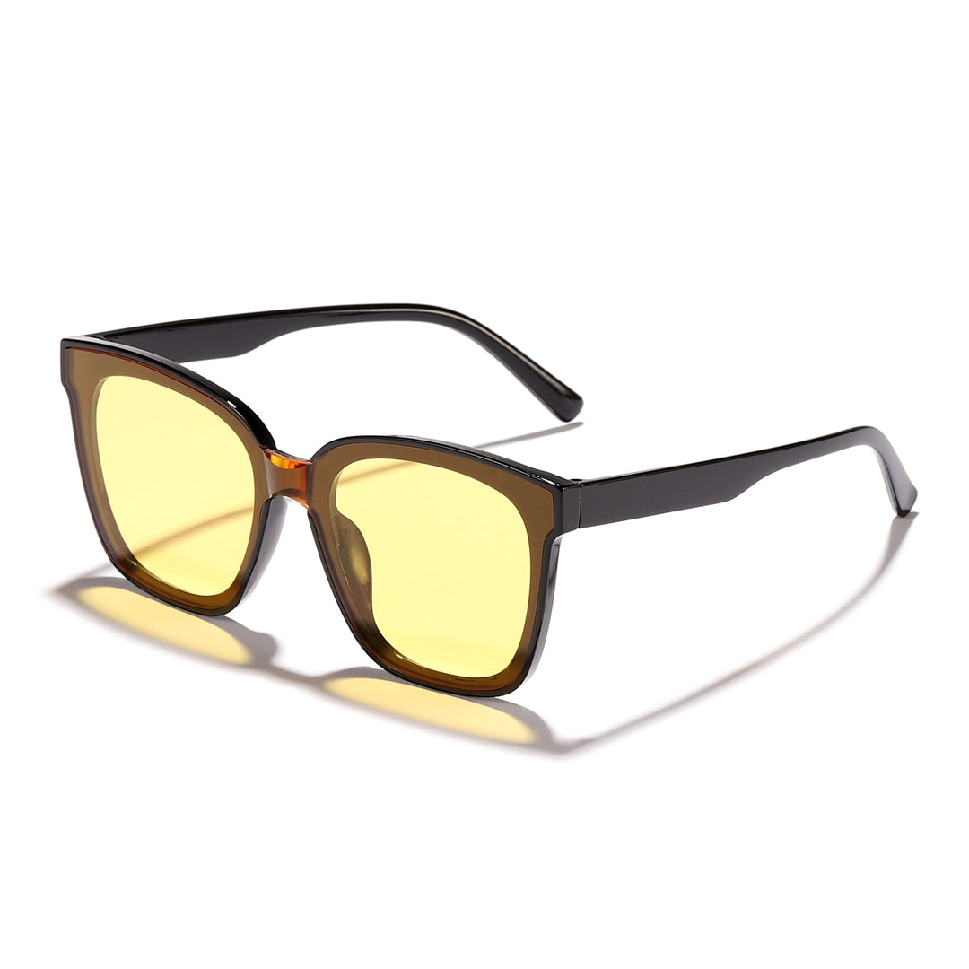 Ladies fashionable sunglasses in elegant square frame design Bowlift