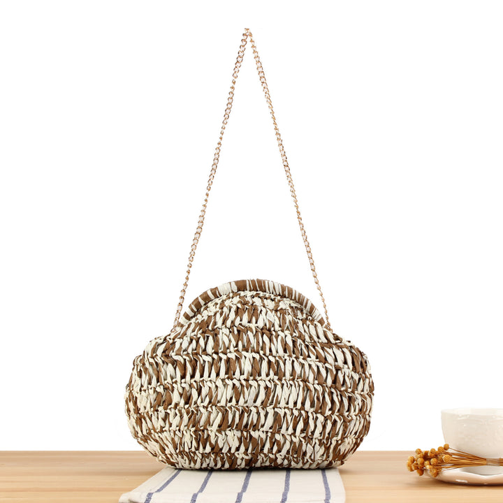 Shoulder bag with unique wave pattern Bowlift