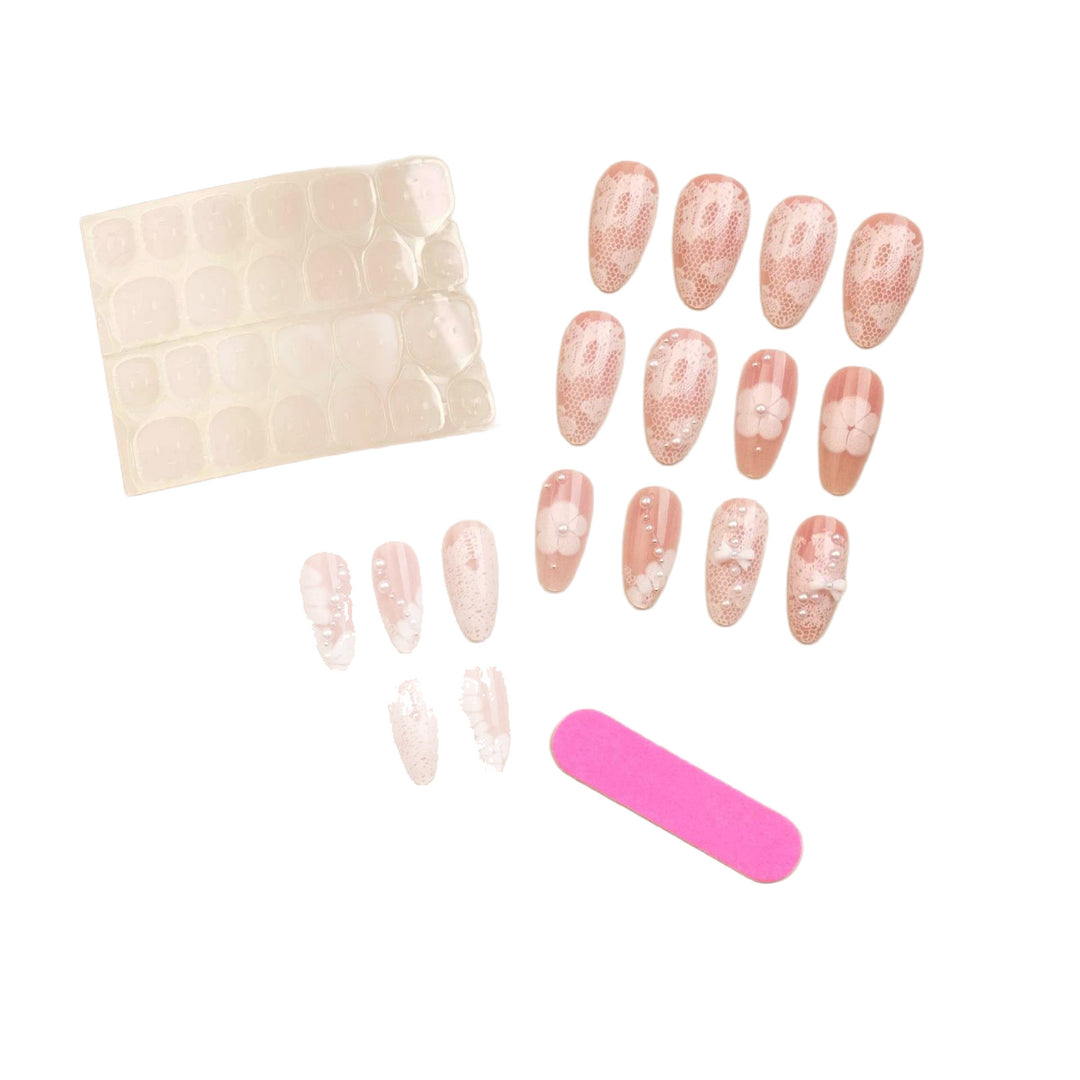 Elegant 3D Decorative Nail Enhancements Bowlift