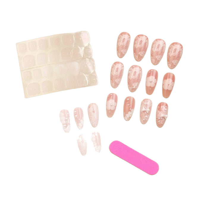 Elegant 3D Decorative Nail Enhancements Bowlift