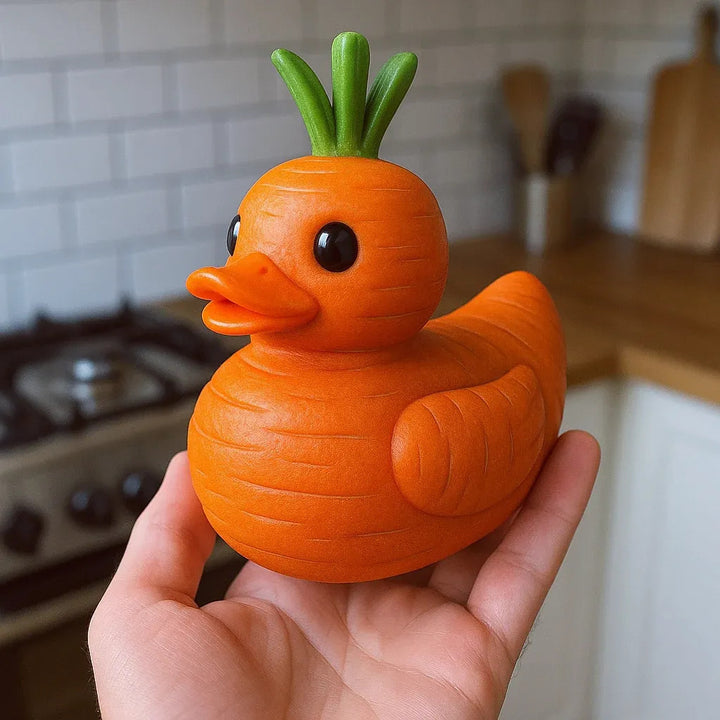 Funny Decor Rubber Duck with Sprinkles Bowlift