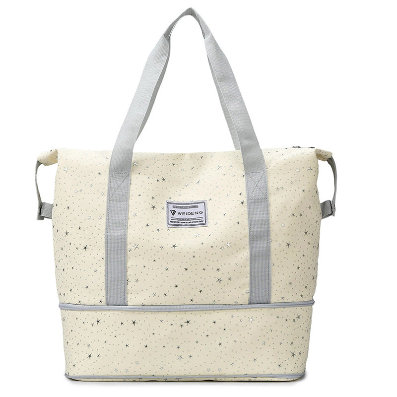 Stylish Multi-Pocket Travel Tote Bag Bowlift