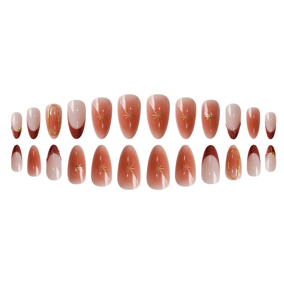 Floral Accent Nail Art Extensions Bowlift