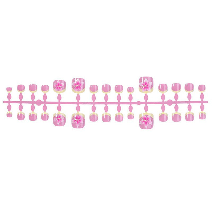 Decorative Toe Nail Art Bowlift