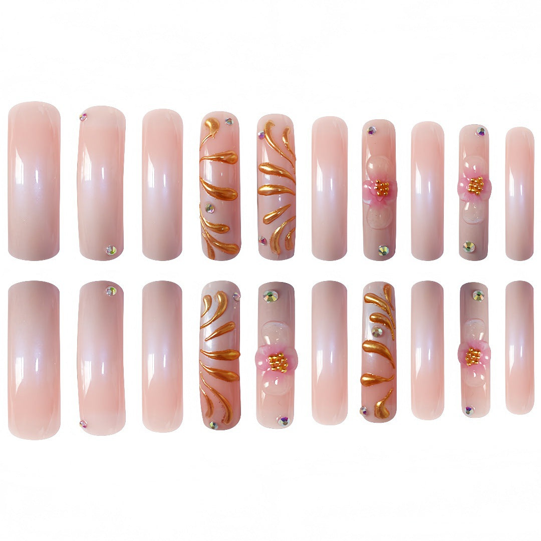 Artistic 3D Nail Art Extensions Bowlift