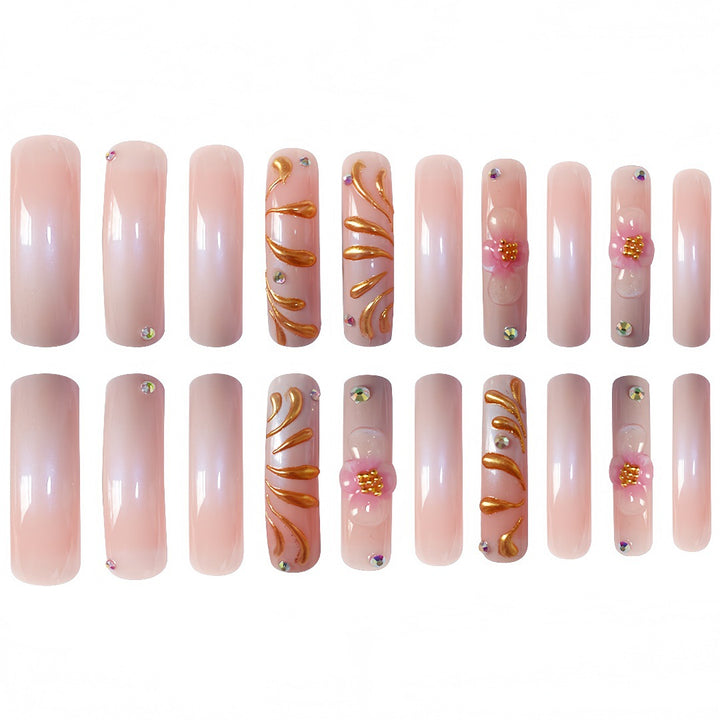 Artistic 3D Nail Art Extensions Bowlift