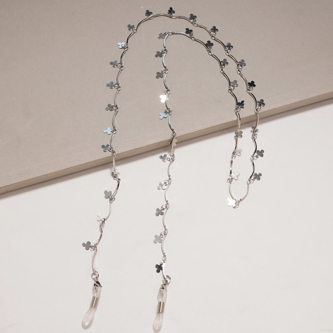 Star-Embellished Eyewear Chain Bowlift