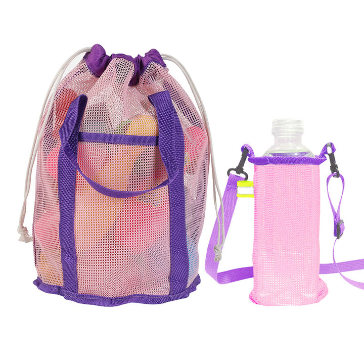 Practical mesh backpack Bowlift