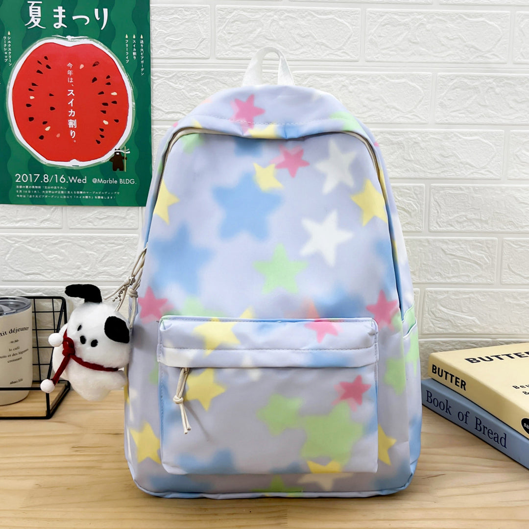 Fun Star Patterned Backpack