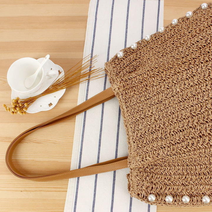 Beaded beach bag Bowlift